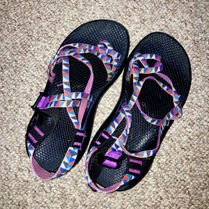 Womens Purple 2 Strap Chacos